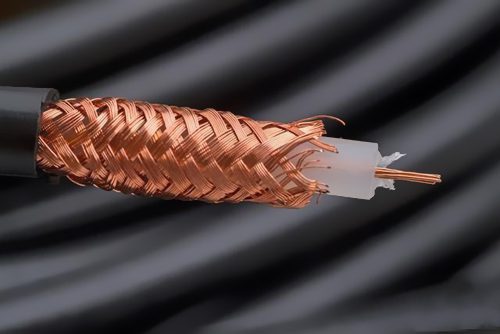  同軸電纜是指有兩個同心導體